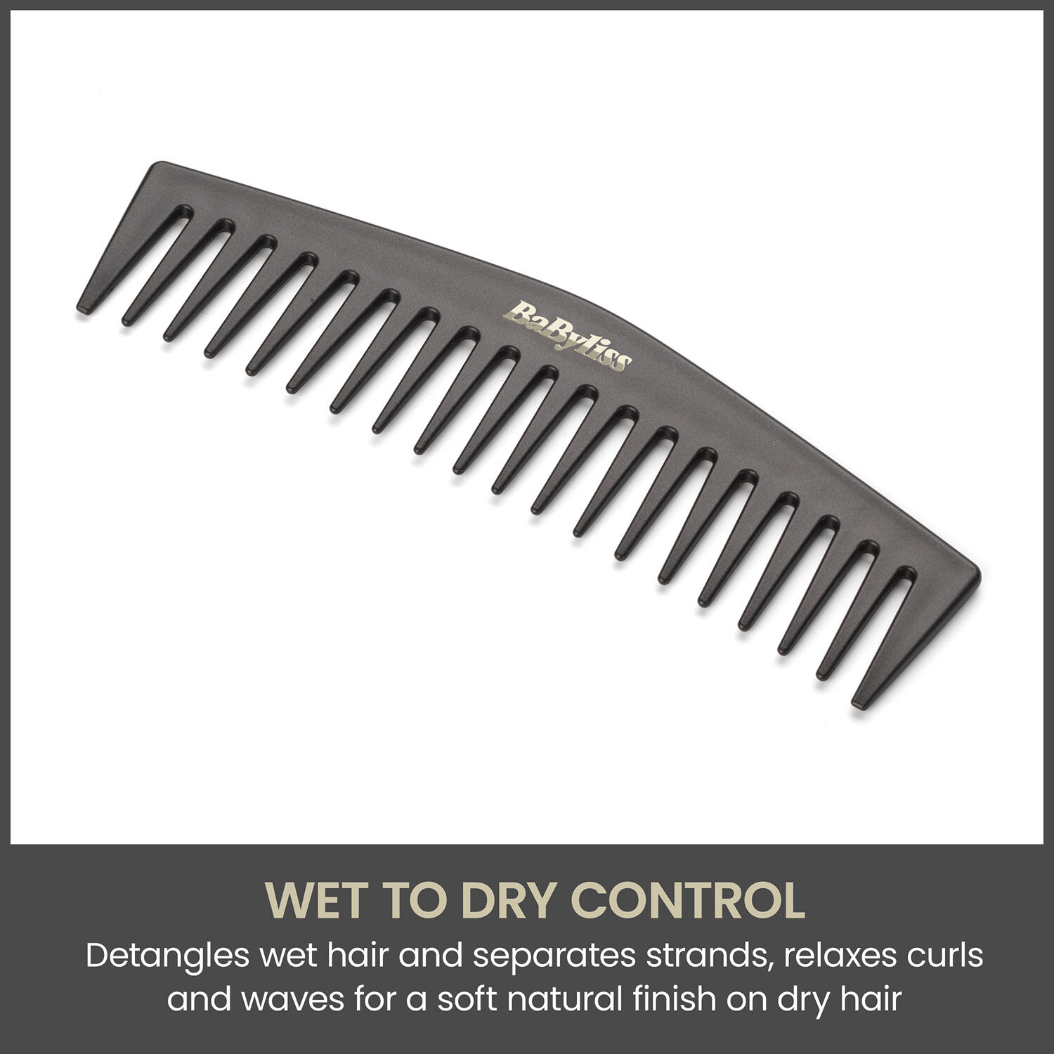 Wet to Dry Styling Rake Comb